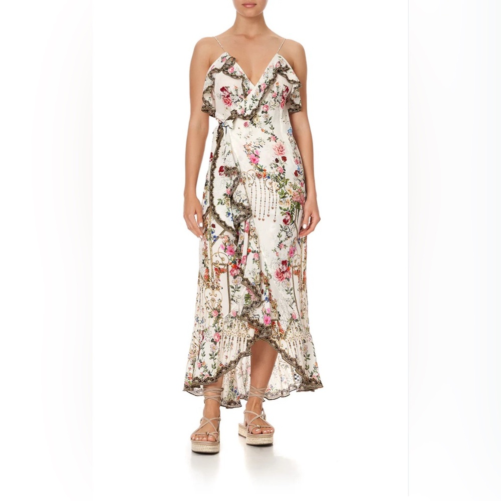 Camilla Star Crossed Lovers Long Wrap Dress